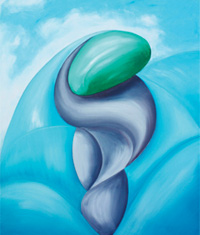 Untitled 4 - Oil on Canvas 48" x 40") Untitled 4 - Oil on Canvas 48" x 40")